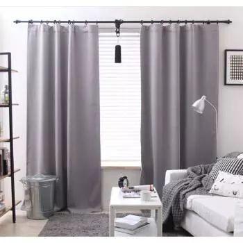 高級灰色系窗簾布藝 摩爾登窗簾的優雅之選